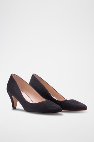 Escarpins en nubuck - Noir