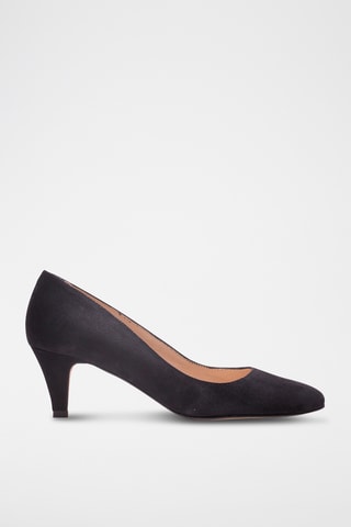 Escarpins en nubuck - Noir