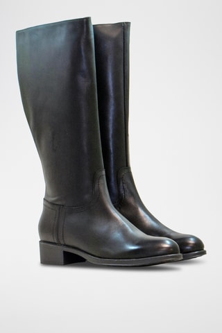 Bottes en cuir - Noir