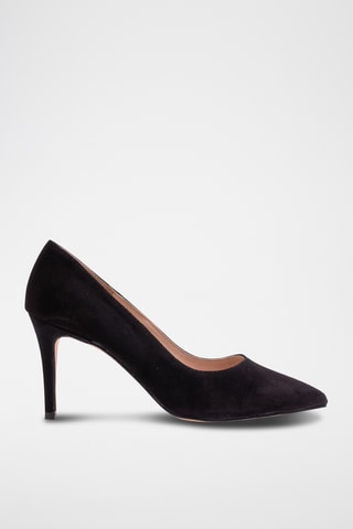 Escarpins en nubuck - Noir