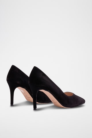 Escarpins en nubuck - Noir