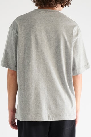 T-shirt Big Bookish - Gris chiné