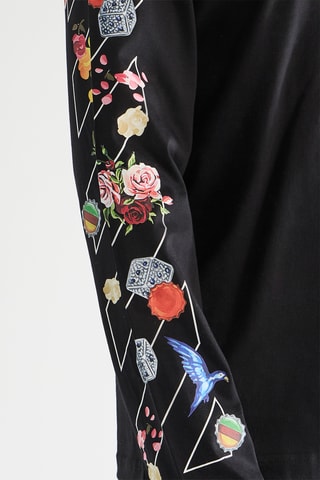 T-shirt Fresco Diag - Noir