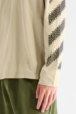 T-shirt Pixel Diag - Beige