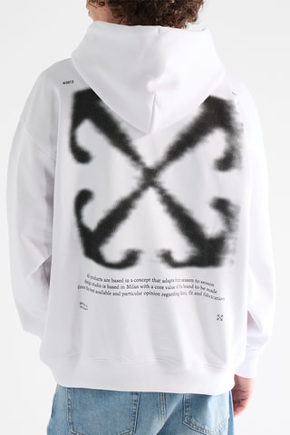 Sweat à capuche  Arrow - Blanc