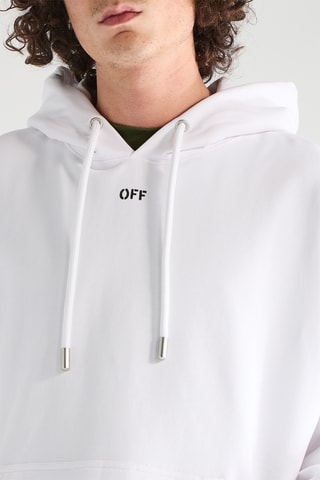 Sweat à capuche  Arrow - Blanc