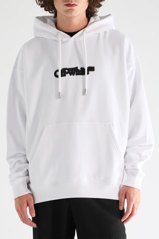 Sweat à capuche Spray Arrow - Blanc