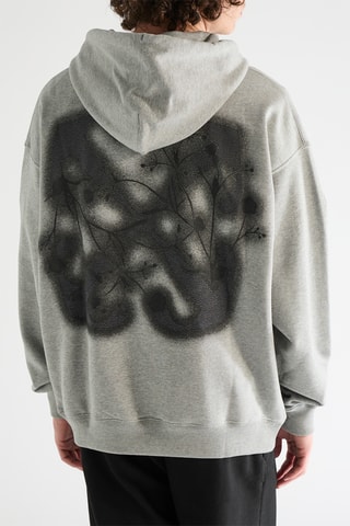 Sweat à capuche Flower Arrow - Gris