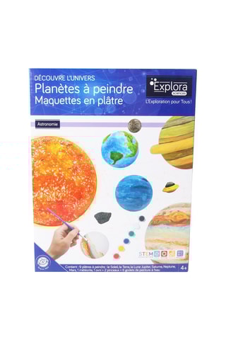 Planètes à peindre Explora Dès 4 ans