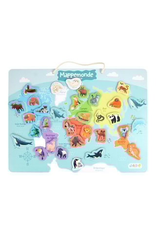 Planisphère magnétique avec animaux en bois - Dès 3 ans - Ciel