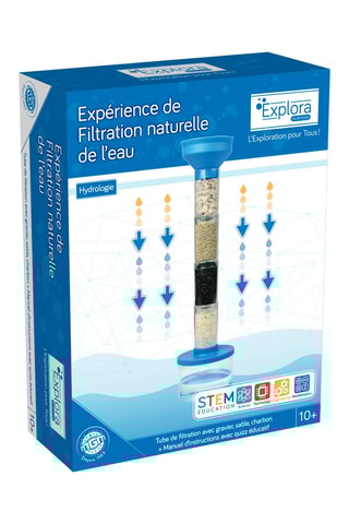 Kit expérience infiltration d’eau Dès 8 ans