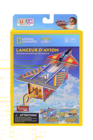 Lanceur d’avion National Geographic - 6 pièces - Dès 5 ans