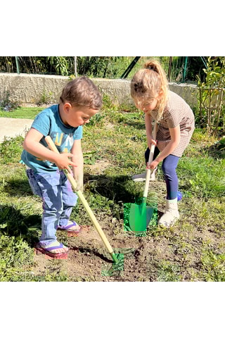 Set 3 outils de jardinage en bois - Dès 3 ans