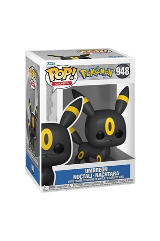 Personagem Funko Pop! Noctali Pokemon - Preto e amarelo