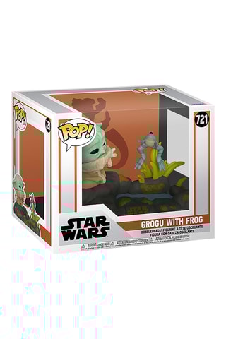 Boneco Grogu com sapo The Mandalorian Star Wars