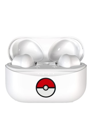 Auriculares sem fio TWS - Branco e vermelho