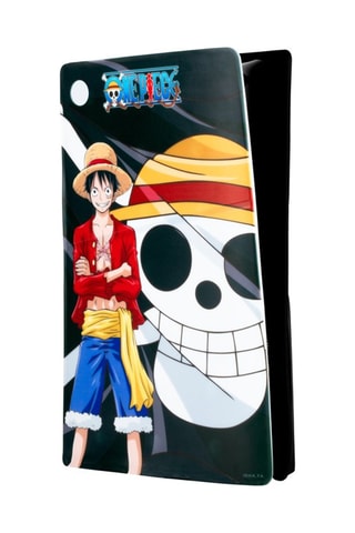 Capa de silicone One Piece - Compatibilidade PS5 Slim - Preto