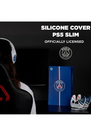 Capa de silicone FFF - Compatibilidade PS5 Slim - Azul