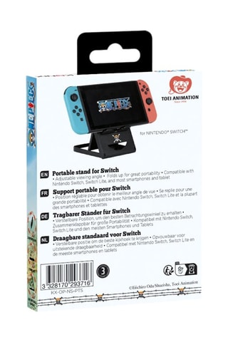 Suporte portável One Piece Nintendo Switch - Preto