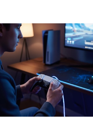 Cabo USB 2.0 LED tipo C para tipo C 1,2 m