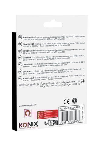 Cabo HDMI 2.1 - 1,2 m