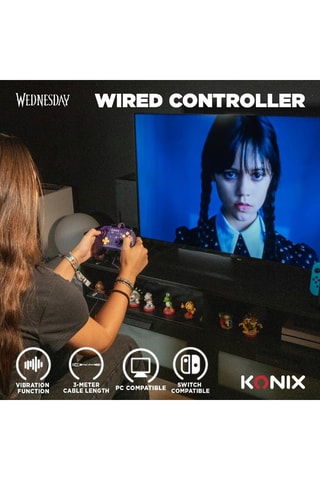 Comando Nintendo Switch e PC Wednesday