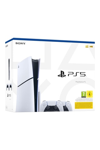 PlayStation 5 slim Standard Edition com 2 comandos Dualsense - 1 TB