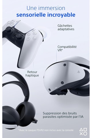 PlayStation 5 slim Standard Edition com 2 comandos Dualsense - 1 TB