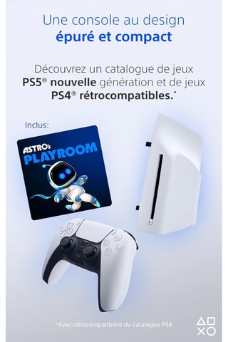 PlayStation 5 slim Standard Edition com 2 comandos Dualsense - 1 TB