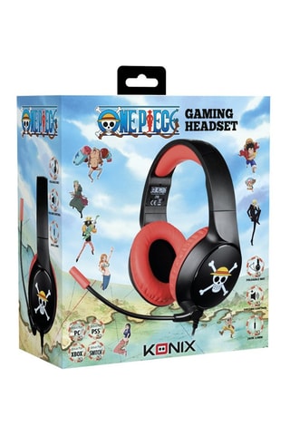 Auscultadores com fio Konix One piece