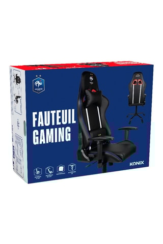 Chaise de bureau gaming Premium FFF - 71 x 120-130 x 54 cm