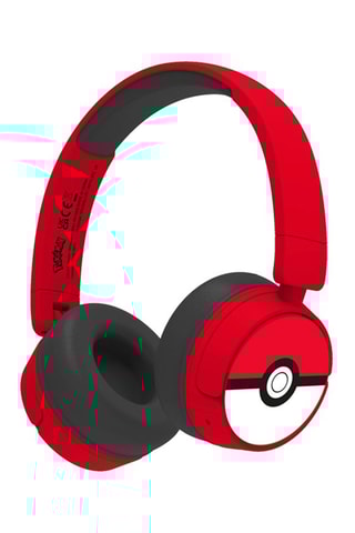 Auscultadores áudio - Branco e vermelho