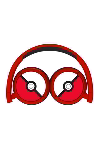 Auscultadores áudio - Branco e vermelho