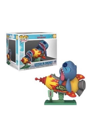 Personagem Stitch no foguete Lilo e Stitch Disney - A partir dos 3 anos