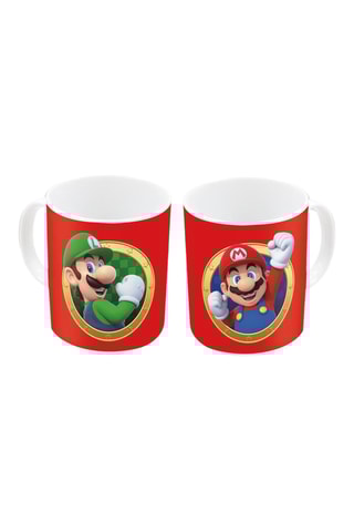 2 canecas em cerâmica Mario e Luigi Super Mario - 320 ml