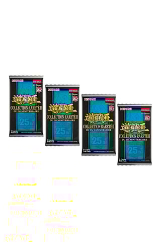 Yu-Gi-Oh! - 4 Boosters - Collection Rareté II du 25ème Anniversaire