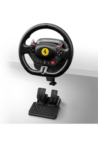 Volante T98-P Ferrari e Pedais T2PM - PS5, PS4 e PC