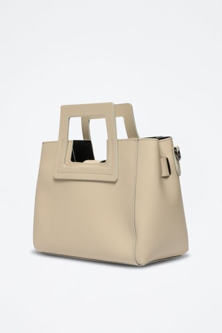 Sac à main en cuir Jini - Beige