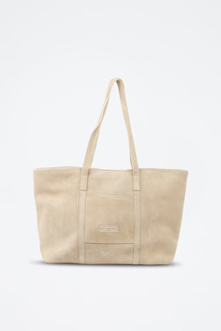 Cabas en nubuck Rise - Écru