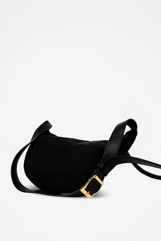 Sac banane en cuir Rachel Ny - Noir