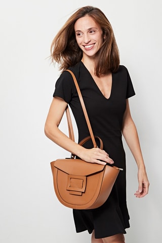 Sac à main en cuir Votti - Camel