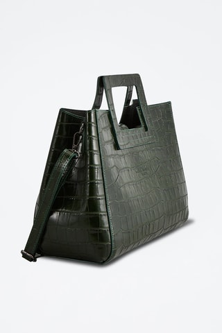 Sac à main en cuir Jane - Vert