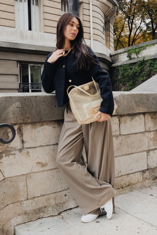 Sac porté épaule Echo - Doré