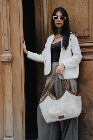 Sac porté épaule Jazz - Blanc