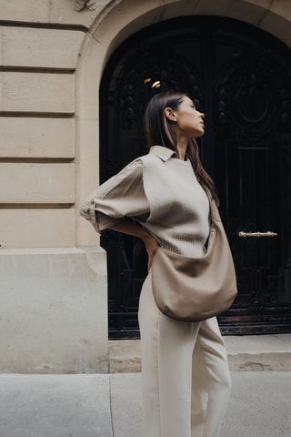 Sac bandoulière Rin - Taupe