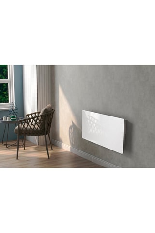 Radiateur électrique à inertie sèche en céramique et verre Glass - 2000 W