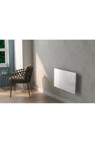 Radiateur électrique à inertie sèche en céramique et verre Glass - 1500 W