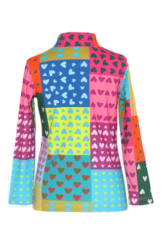 Jersey fino - Naranja y verde