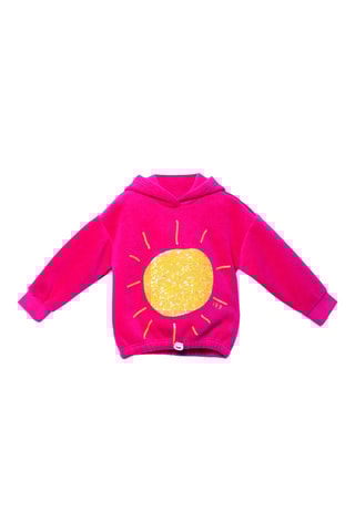 Sudadera con capucha - Fucsia