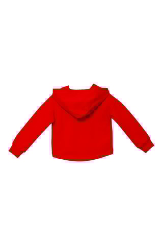 Sudadera con capucha - Rojo